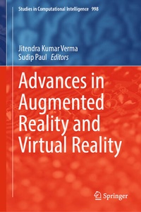 Enlarge image Cover: Advances in Augmented Reality and Virtual Reality - Springer