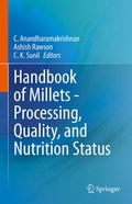 Cover: Handbook of Millets - Processing, Quality, and Nutrition Status - Springer