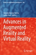 Cover: Advances in Augmented Reality and Virtual Reality - Springer