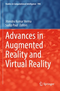 Enlarge image Cover: Advances in Augmented Reality and Virtual Reality - Springer
