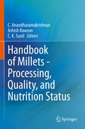 Cover: Handbook of Millets - Processing, Quality, and Nutrition Status - Springer