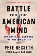 Cover: The Battle For The American Mind: Uprooting A Century Of Miseducation - HarperCollins