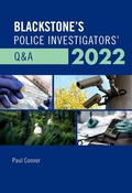 Bild: Blackstone's Police Investigators' Q&A 2022 - Oxford University Press