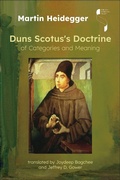 Bild: Duns Scotus's Doctrine of Categories and Meaning - Indiana University Press