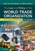 Cover: The Law and Policy of the World Trade Organization - Cambridge University Press