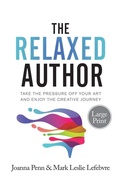 Cover: The Relaxed Author Large Print - Curl Up Press