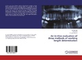 Cover: An In-Vivo evaluation of three methods of working length determination - LAP Lambert Academic Publishing