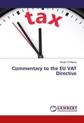 Bild: Commentary to the EU VAT Directive - LAP Lambert Academic Publishing