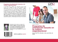 Abbildung von: Programa de orientación basado en la cultura organizacional - Editorial Académica Española
