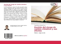 Abbildung von: Gestión del riesgo de cambio climático y sus efectos - Editorial Académica Española