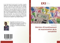 Abbildung von: Décision d'investissement et maximisation de la rentabilité - Éditions universitaires européennes