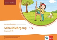 Abbildung von: Schreiblehrgang Druckschrift 1/2 - Klett