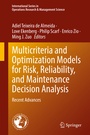 Cover: Multicriteria and Optimization Models for Risk, Reliability, and Maintenance Decision Analysis - Springer