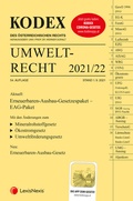 Cover: KODEX Umweltrecht 2021/22 - inkl. App - LexisNexis Verlag ARD ORAC GmbH