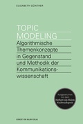 Cover: Topic Modeling - Herbert von Halem Verlag