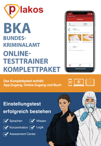 Abbildung von: Bundeskriminalamt / BKA Einstellungstest Komplettpaket - Plakos GmbH