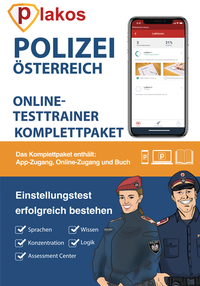 Abbildung von: Polizei Österreich Einstellungstest Komplettpaket - Plakos GmbH
