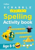 Cover: SCRABBLE (TM) Junior Spelling Activity Book Age 8-9 - Collins