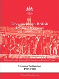 Cover: German Unification 1989-90 - Routledge