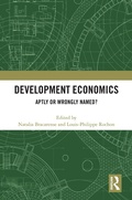 Cover: Development Economics - Routledge