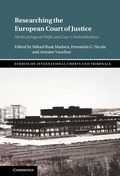 Cover: Researching the European Court of Justice - Cambridge University Press