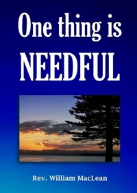 Enlarge image Cover: One thing is needful - Reformation Press