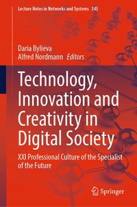 Enlarge image Cover: Technology, Innovation and Creativity in Digital Society - Springer
