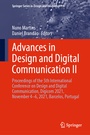 Cover: Advances in Design and Digital Communication II - Springer
