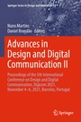 Cover: Advances in Design and Digital Communication II - Springer