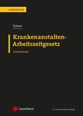 Cover: Krankenanstalten-Arbeitszeitgesetz KA-AZG - LexisNexis Verlag ARD ORAC GmbH