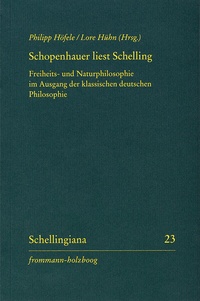 Abbildung von: Schopenhauer liest Schelling - frommann-holzboog