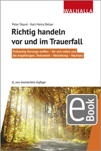 Abbildung von: Richtig handeln vor und im Trauerfall - Walhalla