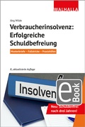 Cover: Verbraucherinsolvenz: Erfolgreiche Schuldbefreiung - Walhalla