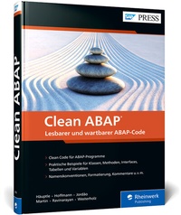 Abbildung von: Clean ABAP - SAP PRESS
