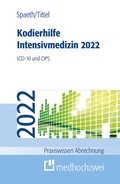 Cover: Kodierhilfe Intensivmedizin 2022 - medhochzwei Verlag