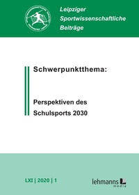 Abbildung von: Leipziger Sportwissenschaftliche Beiträge - Lehmanns Media