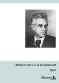 Cover: Jahrbuch der Luria-Gesellschaft 2020 - Lehmanns Media