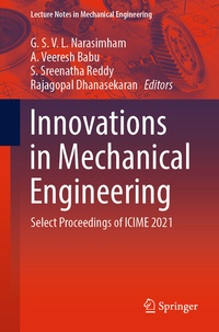 Abbildung von: Innovations in Mechanical Engineering - Springer