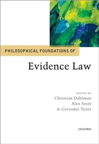 Abbildung von: Philosophical Foundations of Evidence Law - OUP eBook