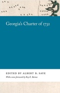 Cover: Georgia's Charter of 1732 - University of Georgia Press