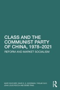 Cover: Class and the Communist Party of China, 1978-2021 - Routledge