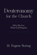 Cover: Deuteronomy for the Church - Fortress Press