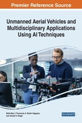 Cover: Unmanned Aerial Vehicles and Multidisciplinary Applications Using AI Techniques - Business Science Reference