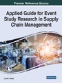 Cover: Applied Guide for Event Study Research in Supply Chain Management - Business Science Reference
