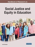 Cover: Handbook of Research on Social Justice and Equity in Education - Business Science Reference