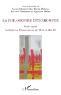 Cover: La philosophie interrompue - La philosophie en commun