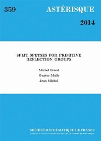 Enlarge image Cover: Split Spetses for Primitive Reflection Groups - Societe mathematique de France
