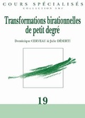 Cover: Transformations Birationnelles de Petit Degre - Societe mathematique de France
