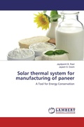 Cover: Solar thermal system for manufacturing of paneer - LAP Lambert Academic Publishing