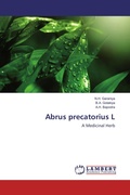 Cover: Abrus precatorius L - LAP Lambert Academic Publishing